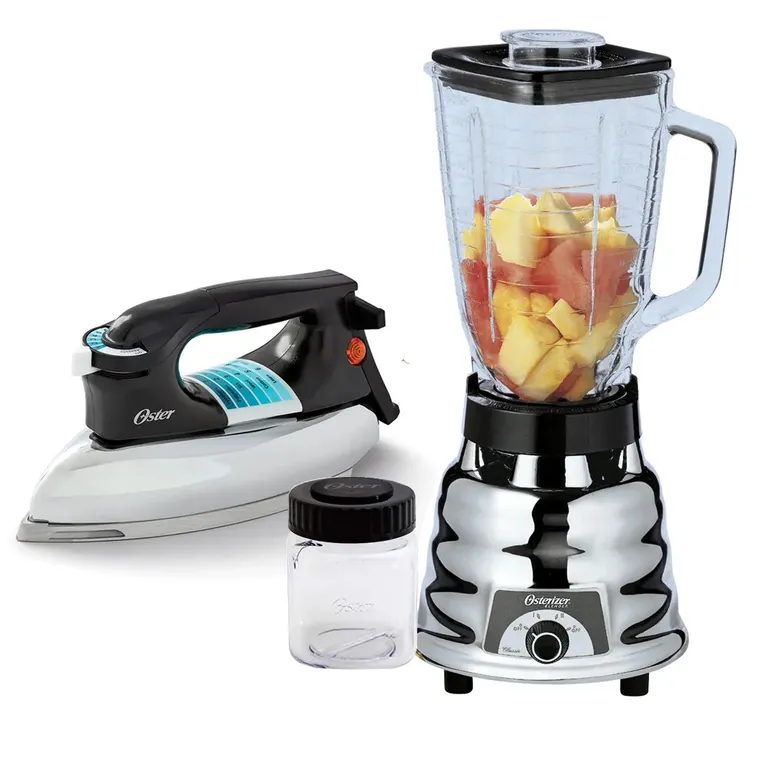 Licuadora de 2 velocidades Clasica 250-22 + Plancha Pesada GCSTBV4119
