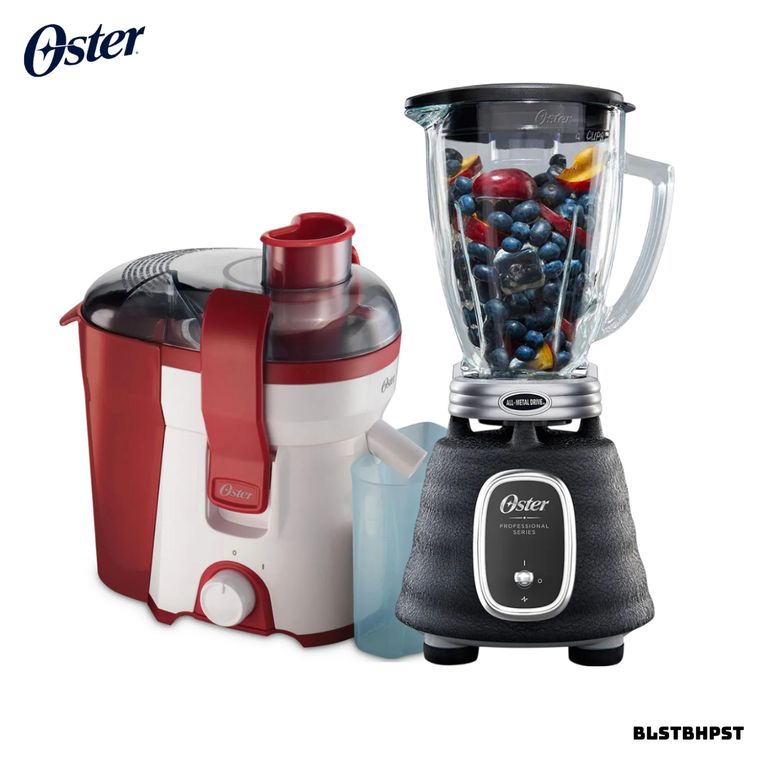 LICUADORA PROFESIONAL SERIE 1000W NEGRA - BLSTBPST + EXTRACTOR FPSTJE316R