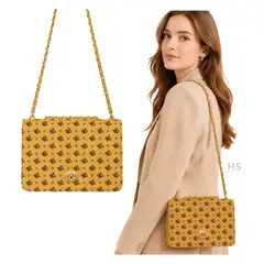 OEM - Cartera Elegante Para Mujer Con Correa De Cadena Y Diseño Beige