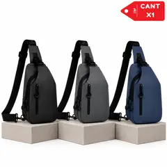 INSPIRA MARKET - Mochila Morral Bandolera Riñonera Cruzado Juvenil Antirrobo Con USB