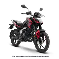PULSAR - Motocicleta BAJAJ N125 CARBURADA - Negro Rojo