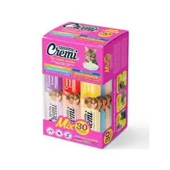 GENERICO - CREAMY TREATS SNACK PARA GATOS X30 UNID SABORES SURTIDOS