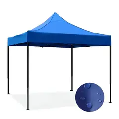 GENERICO - Toldo Carpa Plegable Moderno 3x3.10m Resistente Protección para Eventos Ferias Azul