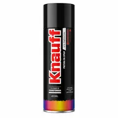 KNAUF - Pintura En Spray Knauff Alta Temperatura 400 ml Negro Mate 600°C