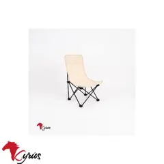 NO LOGO - SILLA PLEGABLE COLOR CREMA