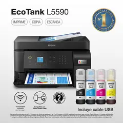 EPSON - Impresora Multifuncional 4 en 1 EcoTank L5590 Wi-Fi