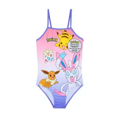 POKEMON - Ropa de Baño Niña Sylveon Talla 11 12