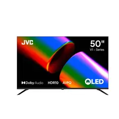 JVC - Televisor 50 QLED 4K KM758N Google tv.