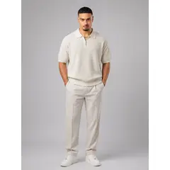 ISAGUE - POLO TEJIDO DANIEL MANGA CORTA