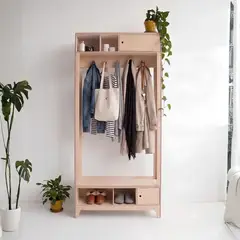 MASIVA HOME - Perchero Ledoncio Marrón