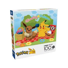 POKEMON - Rompecabeza Blooming Pikachu 100 Piezas