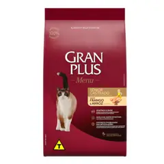 GENERICO - Gran Plus Menu Senior Gato Castrado (Frango & Arroz) - 3 Kg