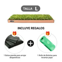 GENERICO - Repuesto de Pasto Natural para Sanitario - Talla L