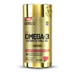 Level Pro - Omega 3 Antarctic Krill Oil 1000mg