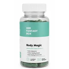 GENERICO - Body Magic Clorofila Vegana 30 Cápsulas - Frescura Corporal, Digestión y Energía Natural y Piel Sana