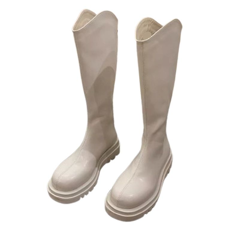 Botas Largas Mujer PU Negro
