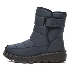 DANWEILE - Botas de Nieve Cálidas Mujer Azul