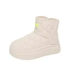 DANWEILE - Botas Cálidas Mujer Negro