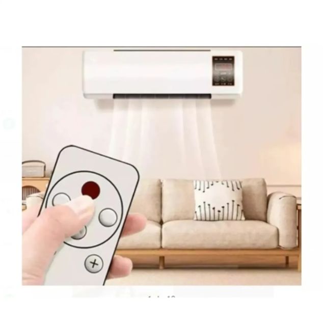 Calefacción Aire Acondicionado 2 en 1 y Control Remoto Para Pared