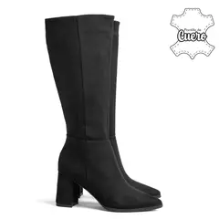KALURI - Bota Alta para Mujer Kiara 05G Negro