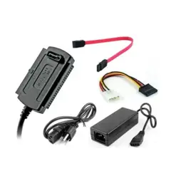 XERACOM - Adaptador De Disco Duro Ide Sata 2.5 -3.5 A Usb Con Fuente