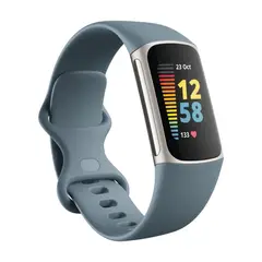 FITBIT - Reacondicionado Charge 5 Fitness And Activity Tracker (wifi) Platinum (grade A+)