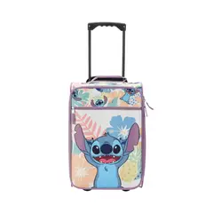 DISNEY CLASICOS - Bioworld Stitch Tropical Fruit Flowers Youth Pilot Case