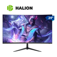 HALION - MONITOR 24" CURVO ( HS2405FC ) VA - FHD - 144HZ - 1 MS - HDMI - VGA
