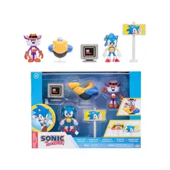 JAKKS PACIFIC - Sonic The Hedgehog Set Figuras Diorama