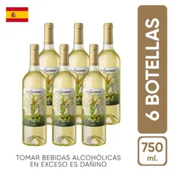 GENERICO - Caja x6 Don Luciano blanco 750ml