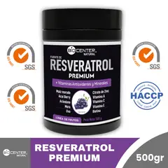 BIOCENTER NATURAL - Fuente de Resveratrol Premium x 500 g -