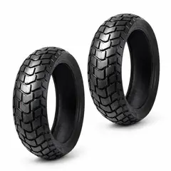 TIMSUN - PAR DE LLANTAS 130-60-13 TS651 PARA SCOOTER DOBLE PROPOSITO TUBELES
