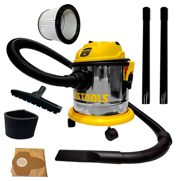 Aspiradora Sopladora de Polvo y Agua ASP15LM 15L 1200W 3 Funciones