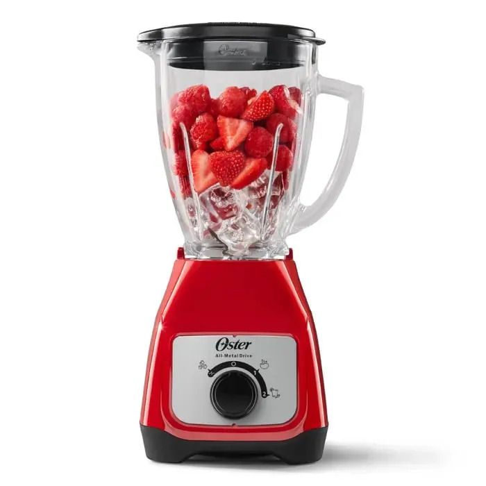 Licuadora BLSTKAG-RRD 1.5 L Roja con Vaso de Vidrio