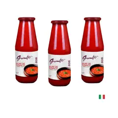 GOURMET 117 - PURE DE TOMATE GOURMET117 X 680 GR x3