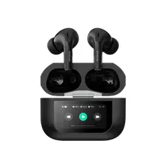 AIWA - Auriculares TWS Pantalla Táctil AWTWSGPROB Negro