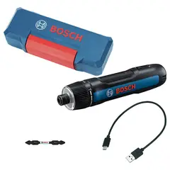 Bosch - Atornillador GO! 3.0 1/4" 3,6V 5Nm 7 Niveles + Estuche