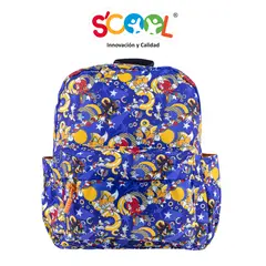 SCOOL - - Mochila Kids Tela Pattern Sonic