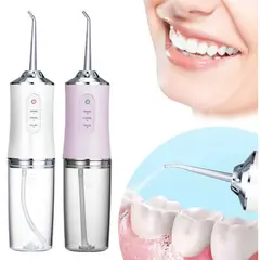 GENERICO - Irrigador Bucal Portátil Inalámbrico 3 Modos Recargable USB Limpieza Dental