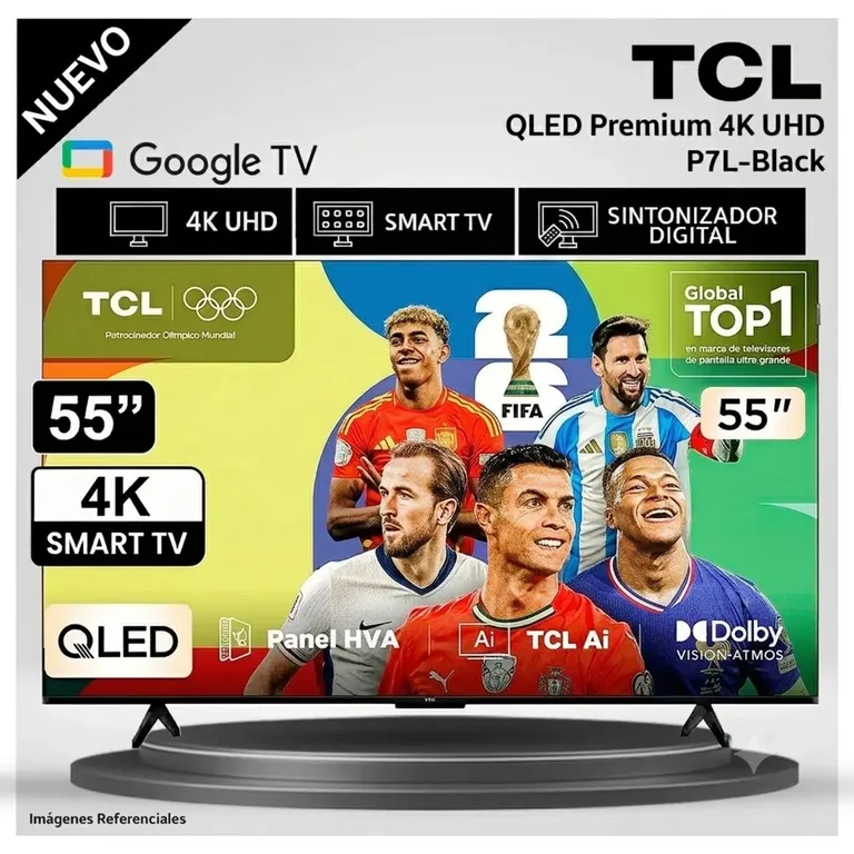 Televisor 55P7L Premium TV 55" QLED 4K UHD Google 2026
