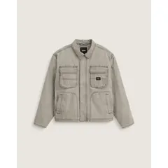 VANS - Casaca Umber Pigment Canvas Gris