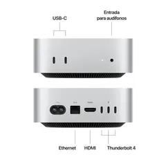 APPLE - Mac Mini Chip M4 16GB RAM + 512GB SSD 2024