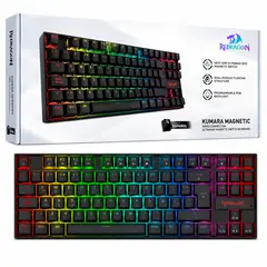REDRAGON - Teclado KUMARA K552 HE Cableado Español BLACK - MAGNETIC SWITCH