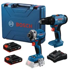 Bosch - Taladro percutor GSB 183 LI + Atornillador de impacto GDR 18V-215