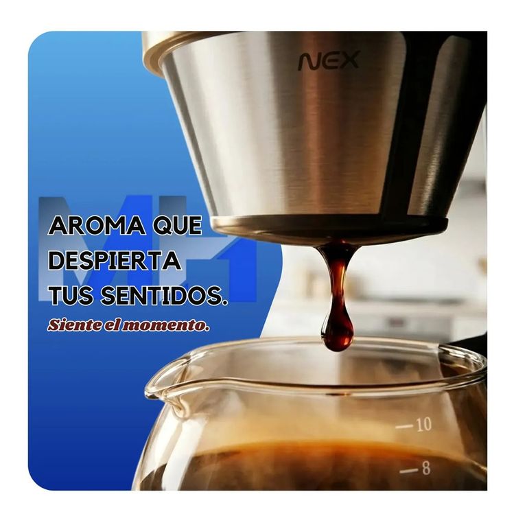 Cafetera Por Goteo Nex 1.25L CDM7800