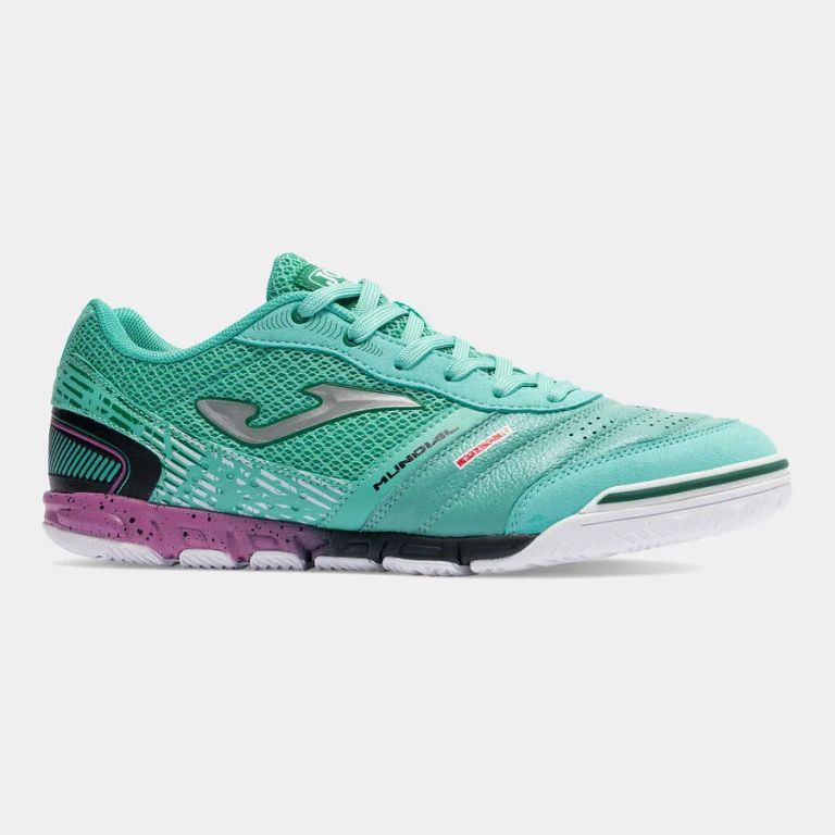 Zapatillas Futbol Sala Mundial 2627 IN Verde Turquesa