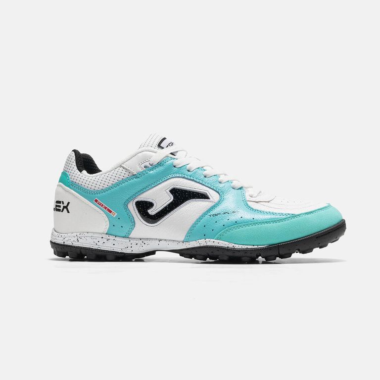 Zapatillas Futbol Top Flex 2642 TF Blanco Celeste