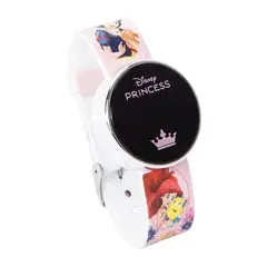 GENERICO - Reloj LED para niñas Princesas Disney - Rosa - Talla unica