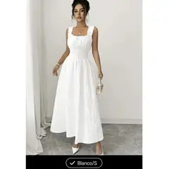 GENERICO - VESTIDO CON TEJIDO JACQUARD TEXTURIZADO - EMMARI
