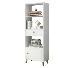 DIBA MUEBLES - Librero Blanco Tomy Armado